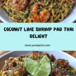 Coconut Lime Shrimp Pad Thai Recipe