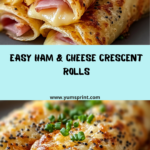 Ham and Cheese Sticks Recipe