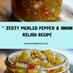Pickled Pepper and Onion Relish Recipe