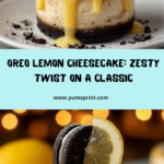 Oreo Lemon Cheesecake Recipe