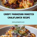 Crispy Parmesan Roasted Cauliflower Recipe