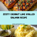 Coconut Lime Grilled Salmon Recipe