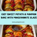 pkin Bake with Pomegranate-Honey Drizzle Recipe