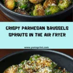 Crispy Parmesan Air-Fried Brussels Sprouts Recipe