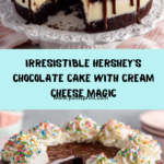 HERSHEY’S Chocolate Cake with Cream Cheese Filling Recipe