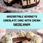 HERSHEY’S Chocolate Cake with Cream Cheese Filling Recipe