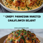 Crispy Parmesan Roasted Cauliflower Recipe