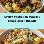 Crispy Parmesan Roasted Cauliflower Recipe