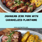 Jamaican Jerk Pork with Plantains Recipe