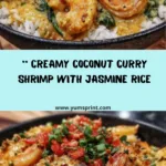 Coconut Curry Shrimp with Jasmine Rice Recipe