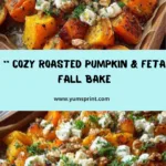 Roasted Pumpkin & Feta Herb Bake Recipe