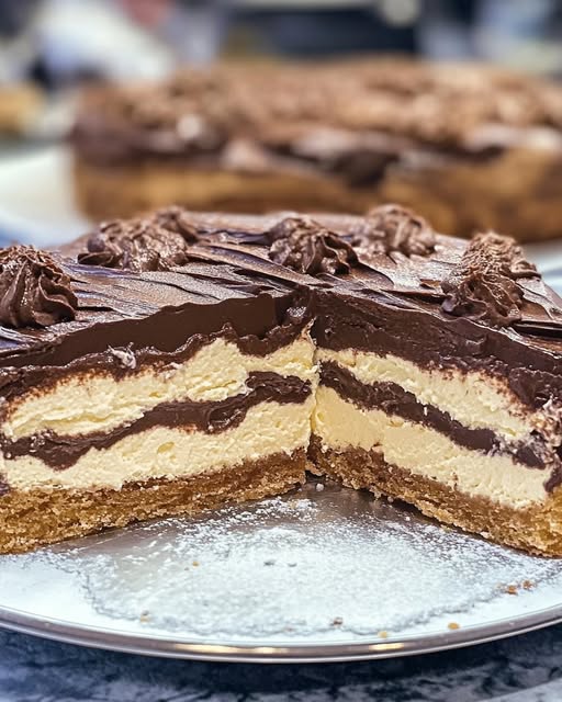 Chocolate Eclair Cake (Karpatka) Recipe 3 Chocolate Eclair Cake (Karpatka) Recipe - Recipe Image