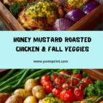 Honey Mustard Roasted Chicken & Vegetables Recipe