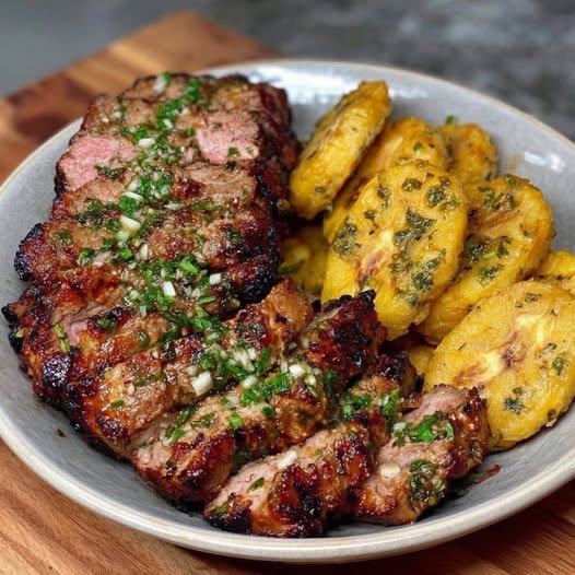 Jamaican Jerk Pork with Plantains Recipe 2 Jamaican Jerk Pork with Plantains Recipe - Recipe Image