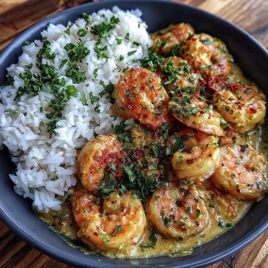 Coconut Curry Shrimp with Jasmine Rice Recipe