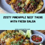 Spicy Pineapple Beef Tacos Recipe