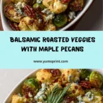 wer & Brussels Sprouts with Maple Pecans Recipe