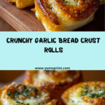 Sandwich Crust Garlic Roll Recipe