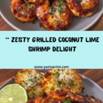 Grilled Coconut Lime Shrimp Recipe