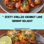 Grilled Coconut Lime Shrimp Recipe