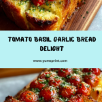 Tomato Basil Garlic Bread Recipe