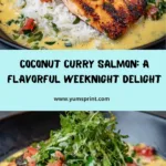 Coconut Curry Salmon with Jasmine Rice Recipe