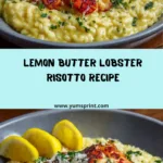 Lemon Butter Lobster Risotto Recipe
