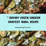 anberries & Feta with Maple Garlic Glaze Recipe