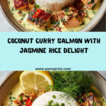 Coconut Curry Salmon with Jasmine Rice Recipe