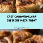 Cinnamon-Sugar Crescent Roll Pizza Recipe