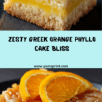 Portokalopita (Greek Orange Phyllo Cake) Recipe