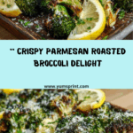 Crispy Parmesan Roasted Broccoli Recipe