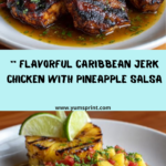 Caribbean Jerk Chicken with Pineapple Salsa Recipe