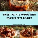 Sweet Potato Rounds with Whipped Feta & Pecan Crunch Recipe