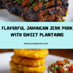 Serve the jerk pork alongside the fried plantains Recipe