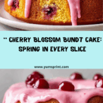 Cherry Blossom Bundt Cake Recipe