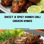 Mango Chili Chicken Wings Recipe