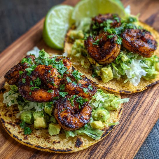 Chipotle Lime Shrimp Tacos Recipe 3 Chipotle Lime Shrimp Tacos Recipe - Recipe Image