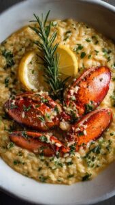 Lemon Butter Lobster Risotto Recipe