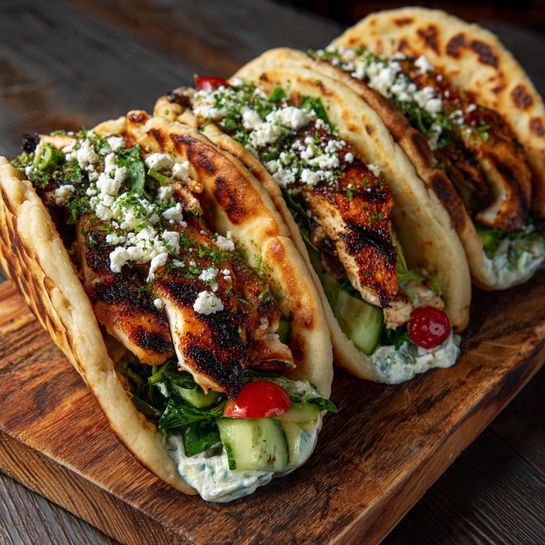 Baked Sweet Potato & Halloumi with Chili Honey Drizzle Recipe