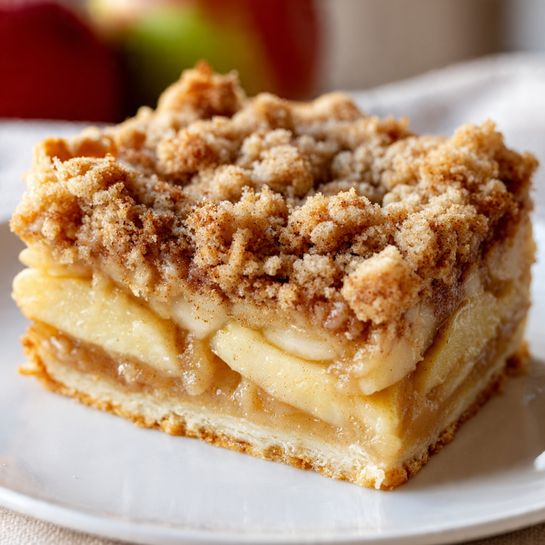 Grandma’s Apple Crumble Pie Cake Recipe