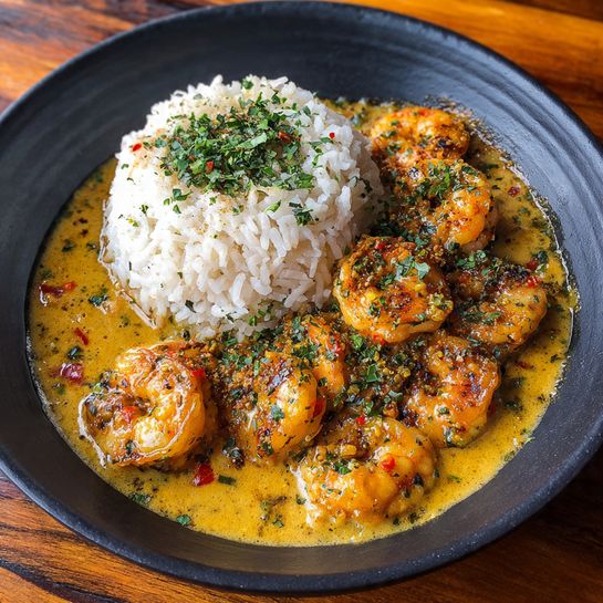 Coconut Curry Shrimp Recipe - Recipe Image