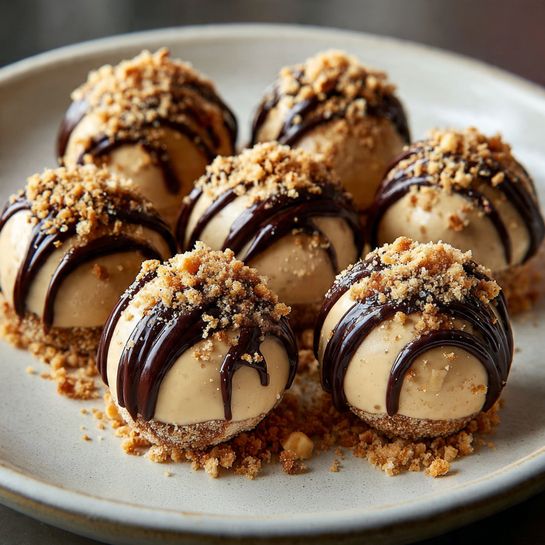 No-Bake Peanut Butter Cheesecake Balls Recipe