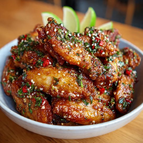 Mango Chili Chicken Wings Recipe