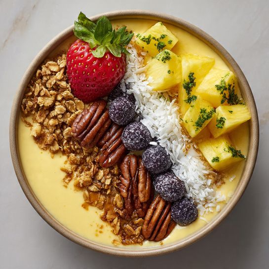 Coconut Pineapple Smoothie Bowl Recipe 2 Coconut Pineapple Smoothie Bowl Recipe - Recipe Image
