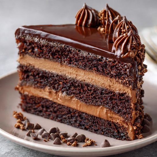 Simple Chocolate Cake Recipe 3 Simple Chocolate Cake Recipe - Recipe Image