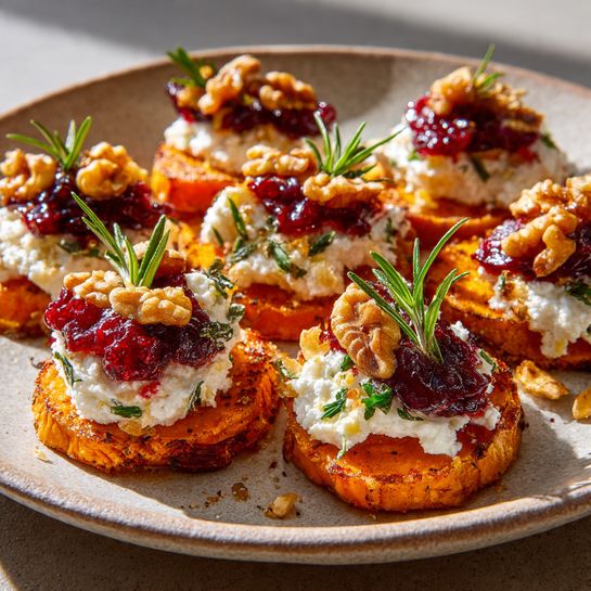 Walnuts & Cranberry-Honey Glaze Recipe