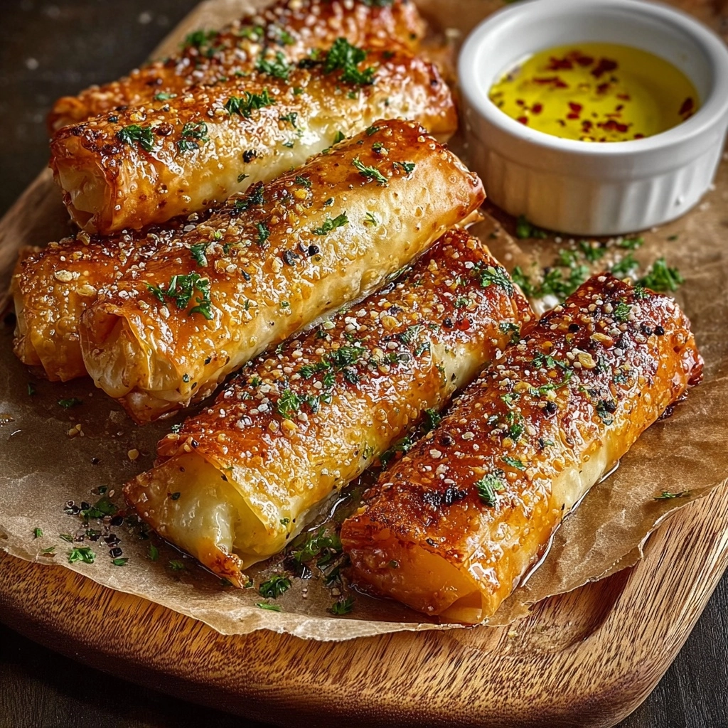 Fresh Herbs & Golden Phyllo Recipe