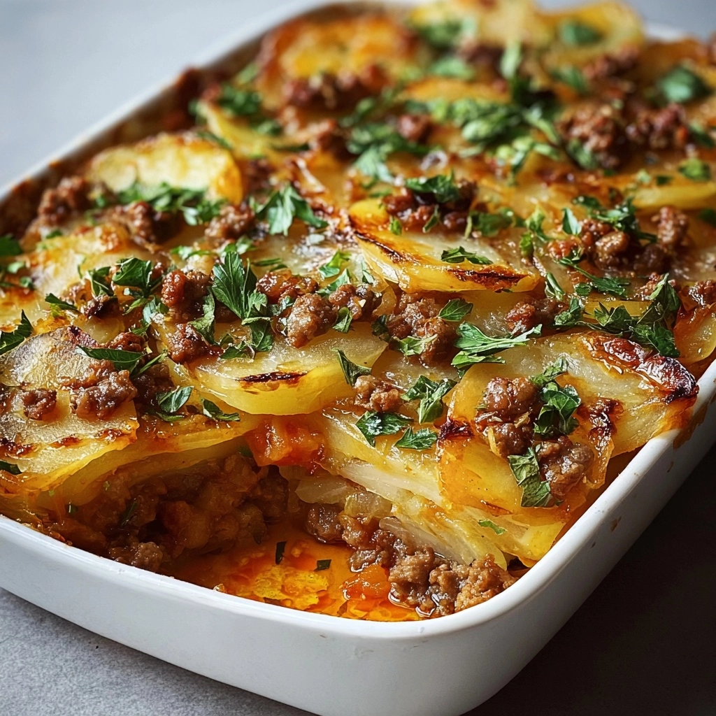 Low-Carb Cabbage Roll Casserole Recipe