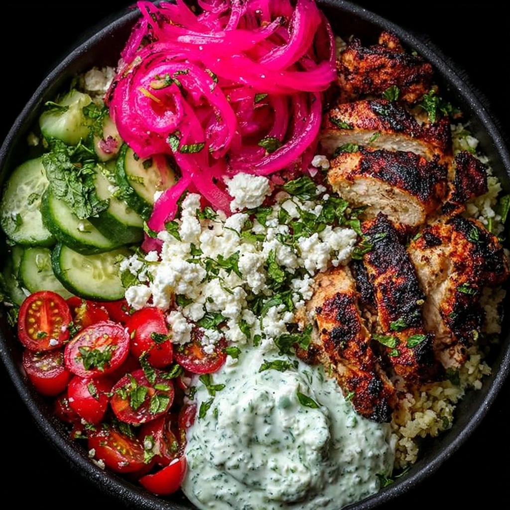 cken Power Bowl with Tzatziki & Feta 🛒 Recipe